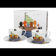 Duo Gift Porcelán csésze szett 230ml Cat Crew bögrék, csészék