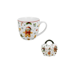 Duo Gift Porcelánbögre 460ml, díszcsomagolásban, Christmas Cuties konyhai eszköz