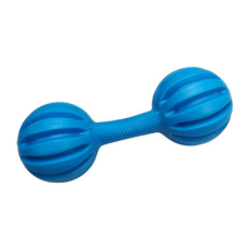  Dupla labdás rágójáték - kutyáknak kék játék kutyáknak