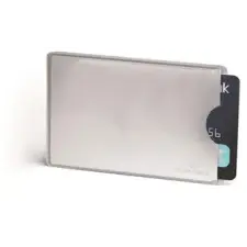 DURABLE 890023 Bankkártyatartó RFID védelemmel Ezüst