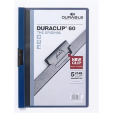 DURABLE Duraclip A4 60lapos sötétkék clip-mappa mappa