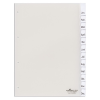DURABLE Elválasztólap PP Durable A/4 1-12-ig áttetsző