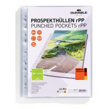 DURABLE Genotherm, lefűzhető, PP, A4, 80 mikron, DURABLE &quot;rPP&quot; lefűző