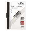 DURABLE Gyorsfűző, klipes, A4, DURABLE "DURACLIP® 30", fehér