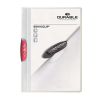 DURABLE Gyorsfűző, klipes, A4, DURABLE  Swingclip® 30 , bíbor