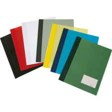 DURABLE Gyorsfűző PVC Durable Duralux A/4 áttetsző extra erős sárga lefűző