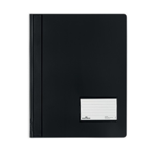 DURABLE Gyorsfűző PVC Durable Duralux A/4 fekete lefűző