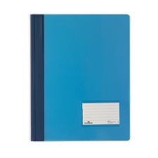 DURABLE Gyorsfűző PVC Durable Duralux A/4 világoskék lefűző
