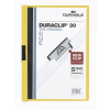 DURABLE Hunke und Jochheim GmbH & Co. KG Durable Duraclip clip-mappa, 30 lapig, sárga