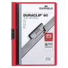 DURABLE Hunke und Jochheim GmbH & Co. KG Durable Duraclip clip-mappa, 60 lapig, piros