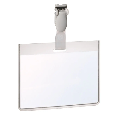 Targhetta per nome da tavolo in PET – DURABLE: alt. x largh. 61/122 x