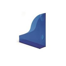 DURABLE Iratpapucs, műanyag, 73 mm, DURABLE, "Basic", áttetsző kék lefűző