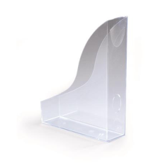 DURABLE Iratpapucs, műanyag, 73 mm, DURABLE, "Basic", áttetsző
