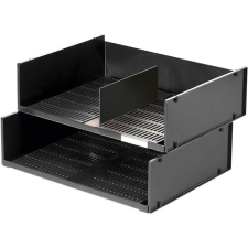 DURABLE Irattálca, műanyag, fekvő, a3, durable "optimo", fekete 1700786058 irattálca