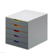 DURABLE Irattároló doboz, Durable Varicolor, 5 fiókos, 760527 irattároló szekrény