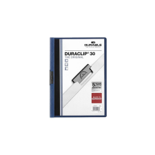DURABLE Klipmappa DURABLE Duraclip A/4 30 lapig sötétkék mappa