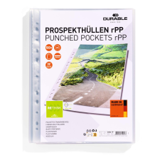 DURABLE Lefűzhető genotherm PREMIUM A4 rPP 100-as csomag (268419) lefűző