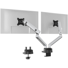DURABLE Monitorhalt. SELECT PLUS m Arm f 2 Mon. Tischb. Sil. (509723) monitor kellék