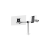 DURABLE Monitorhalterung PRO 1Mon. 1Tablet Tischdurchf Silb. (508823)