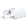 DURABLE Névkitűző, csíptetővel és tűvel, PP, 54x90 mm, DURABLE 