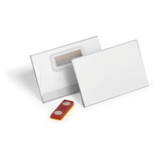 DURABLE Névkitűző DURABLE 54x90 mm elfordulásmentes mágnessel 824419 névkitűző