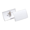 DURABLE Névkitűző Durable Click Fold 54x90 mm kombi csipesszel
