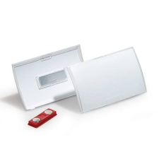 DURABLE Névkitűző Durable Click Fold 54x90 mm mágneses rögzítéssel névkitűző