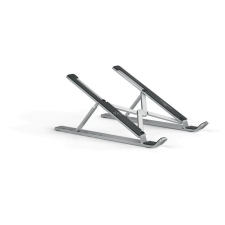 DURABLE Notebookállvány, asztali, DURABLE "FOLD", ezüst laptop kellék