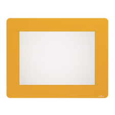 DURABLE Padlójelölő ablak, sárga, A4, eltávolítható, DURABLE információs címke