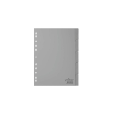 DURABLE Regiszter DURABLE műanyag A/4 1-5 részes szürke regiszter és tartozékai