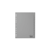 DURABLE Regiszter DURABLE műanyag A/4 Jan-Dec 12 részes szürke
