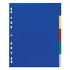 DURABLE Regiszter DURABLE műanyag A/4 maxi 5 színes