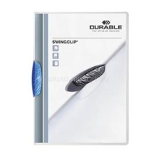 DURABLE Swingclip A4 30lapos kék clip-mappa (DURABLE_226006) mappa