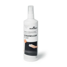 DURABLE Tisztítófolyadék, képernyőhöz, spray, 250 ml, DURABLE "SCREENCLEAN® FLUID" tisztító- és takarítószer, higiénia