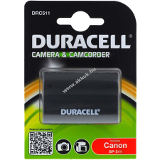 DURACELL akku Canon EOS 20Da (Prémium termék) canon videókamera akkumulátor