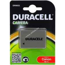 DURACELL akku Canon PowerShot G10 IS (Prémium termék) digitális fényképező akkumulátor