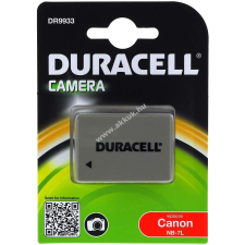 DURACELL akku Canon PowerShot G10 (Prémium termék) digitális fényképező akkumulátor