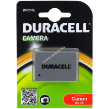 DURACELL akku Canon típus NB-10L (Prémium termék) digitális fényképező akkumulátor