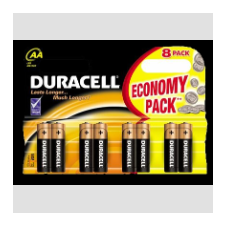 DURACELL BSC 8 db AA elem ceruzaelem