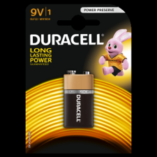 DURACELL BSC elem (9V) - DL (5000394077225) 9 v-os elem