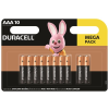 DURACELL Elem, AAA mikro, 10 db, DURACELL 