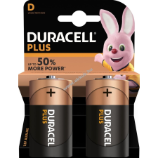 DURACELL elem Plus típus LR20, HR20 2db/csom. babyelem