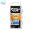 DURACELL hallókészülék elem DA675N6