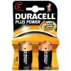 DURACELL Plus Power baby elem (C) 2db