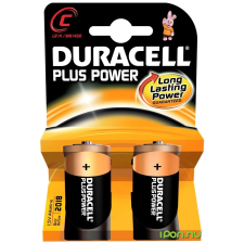 DURACELL Plus Power baby elem (C) 2db babyelem