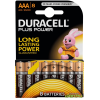 DURACELL Plus Power mikro ceruza elem (AAA) 8db