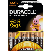 DURACELL Plus Power mikro ceruza elem (AAA) 8db elemlámpa