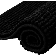 DuraHome Koupelnová předložka Chenill 50 × 80 cm, černá lakástextília