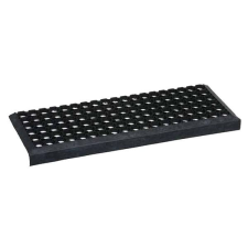 DuraHome Nášlapná rohož na schody gumová Euclass 25 × 75cm, černá lakástextília