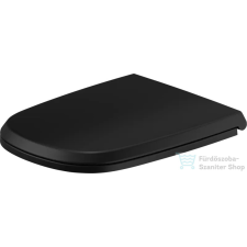 Duravit AURENA lecsapódásgátlós wc ülőke, matt fekete 0027291500 takarító és háztartási eszköz